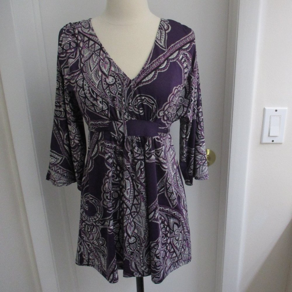 INC International Concepts Tunic Top - Size Small